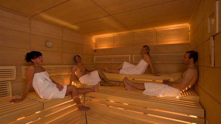 Le espace des saunas au GinaSPA